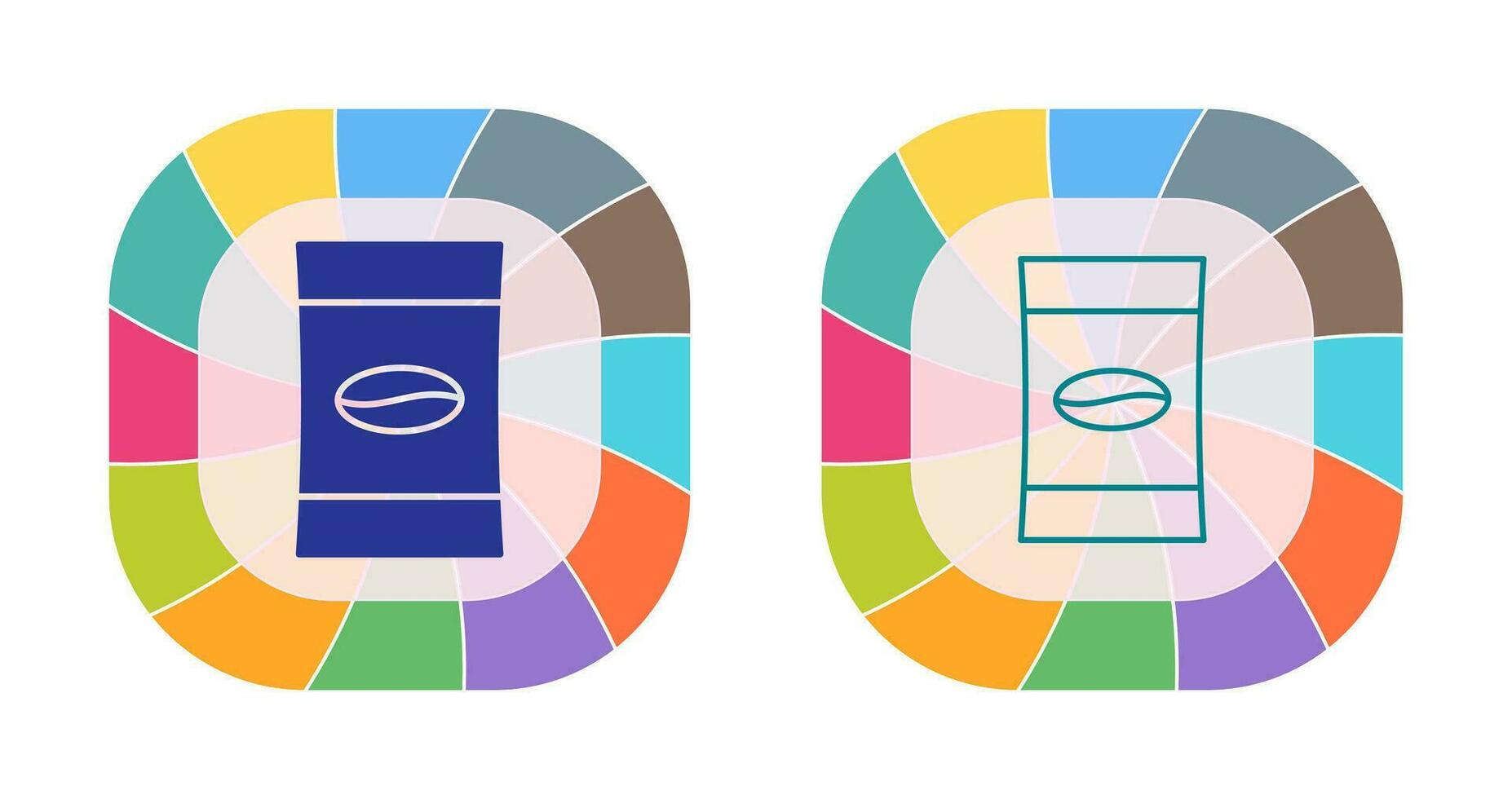 Coffee Packets Vector Icon