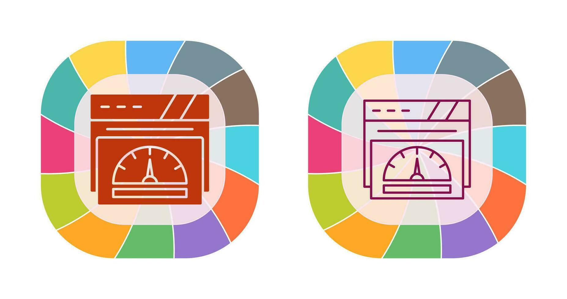 Speedometer Vector Icon