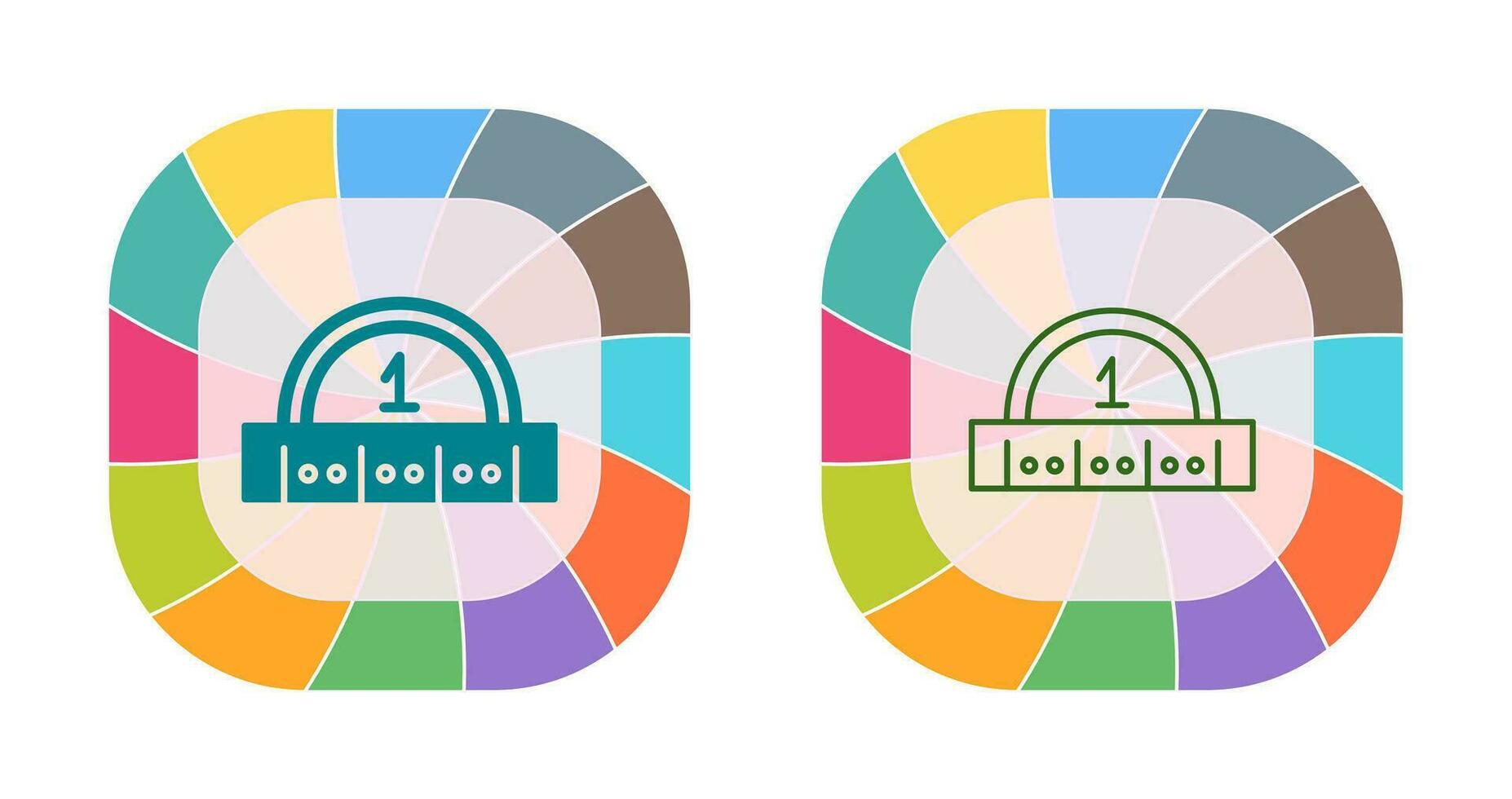 Ruler Vector Icon