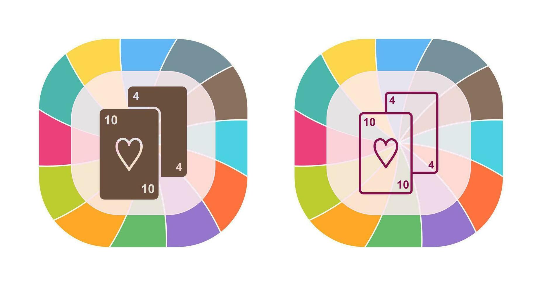 Playing Cards Vector Icon