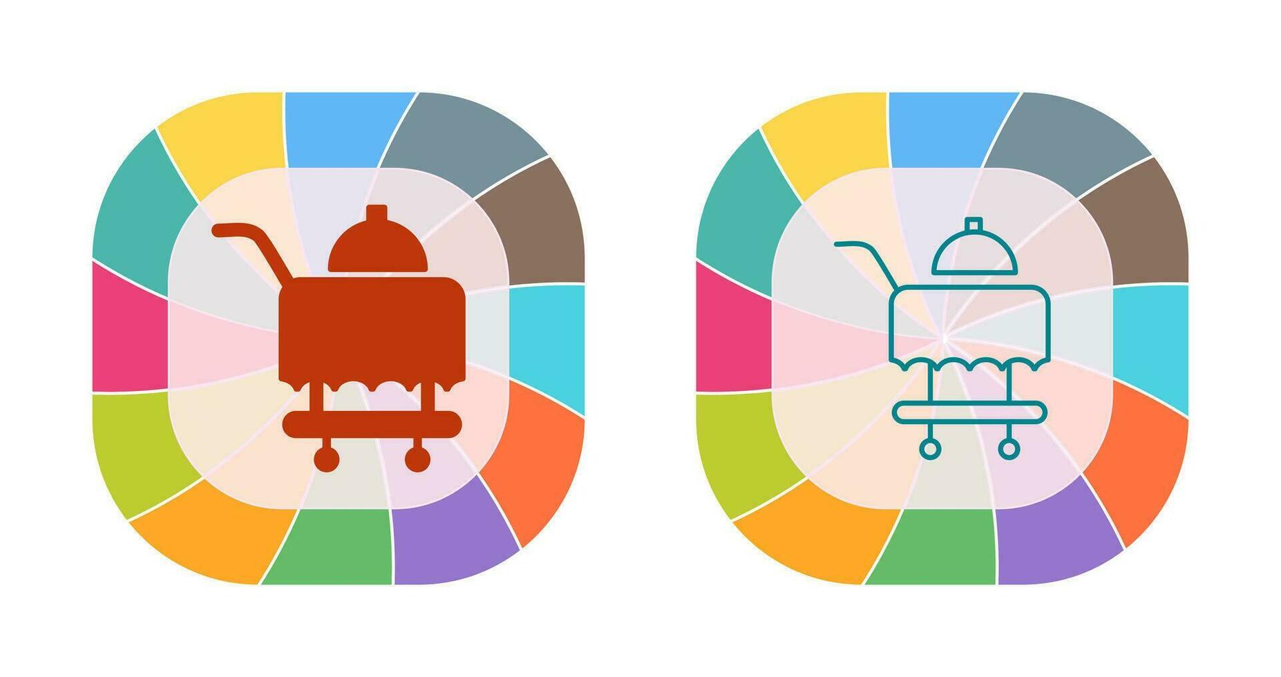 Room Service Vector Icon