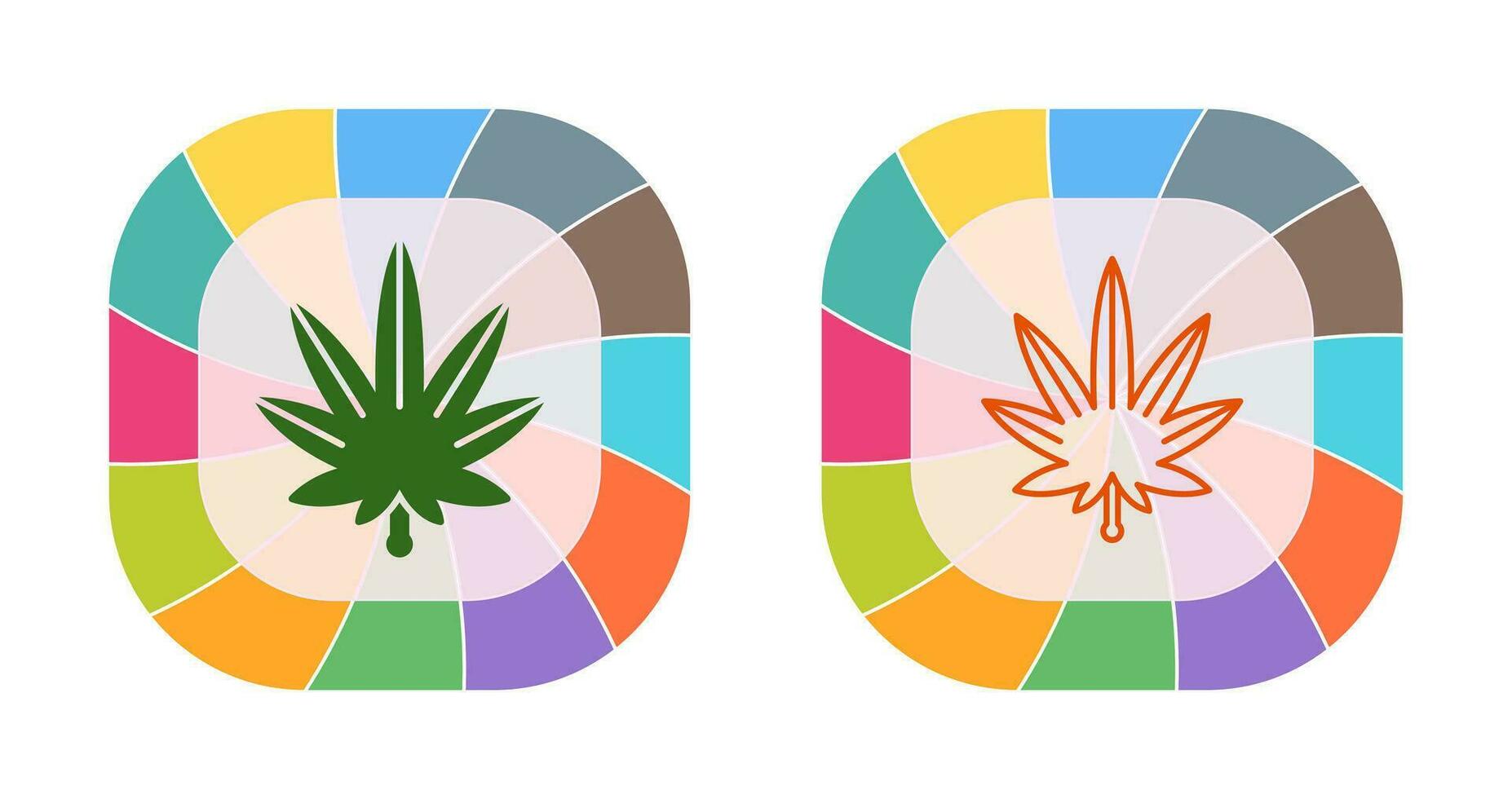 Weed Vector Icon