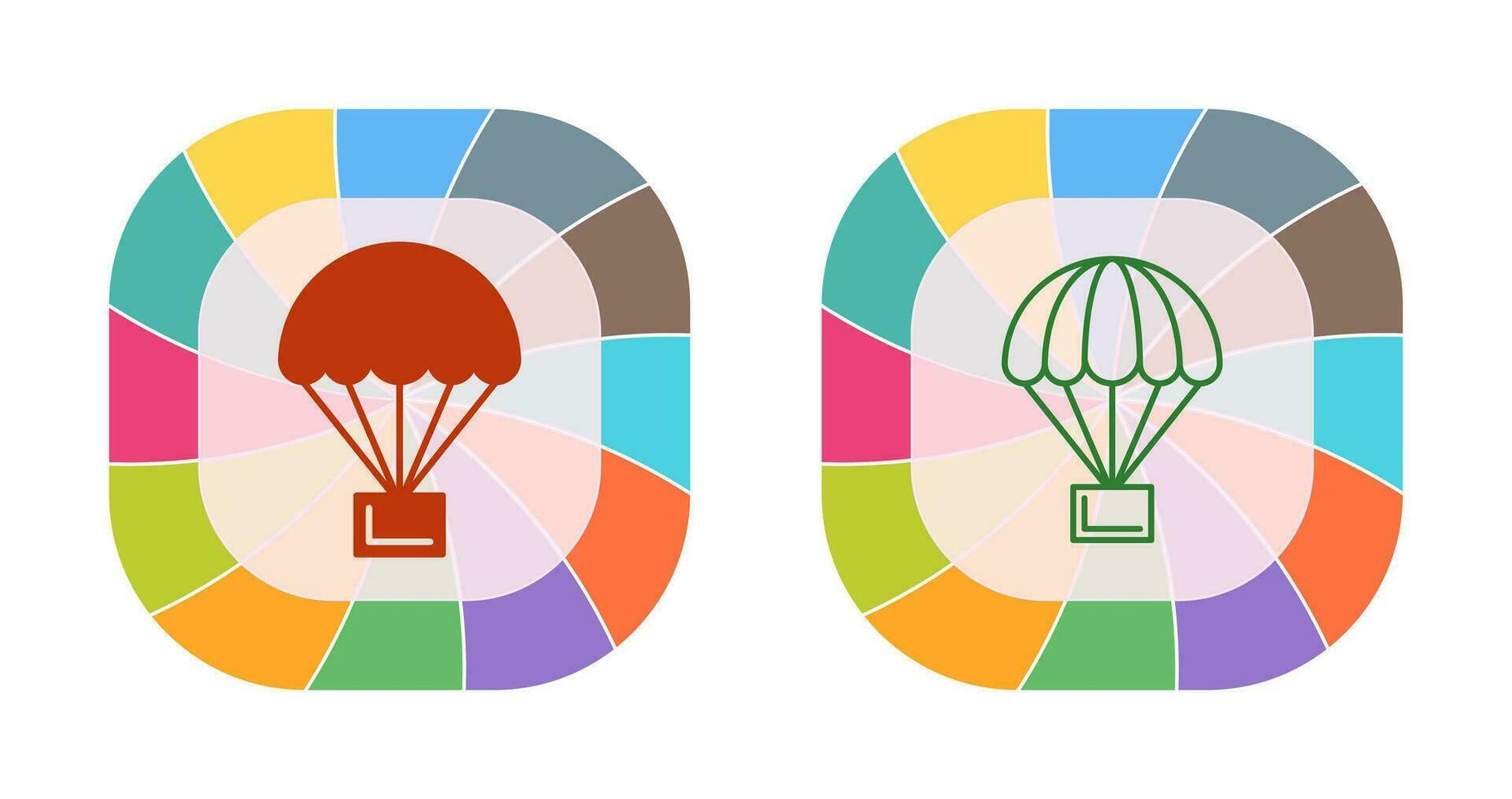 Parachute Vector Icon