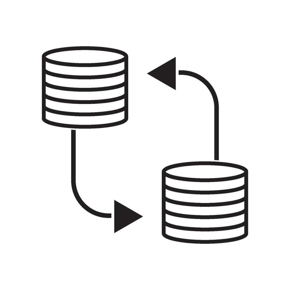 database icon vector