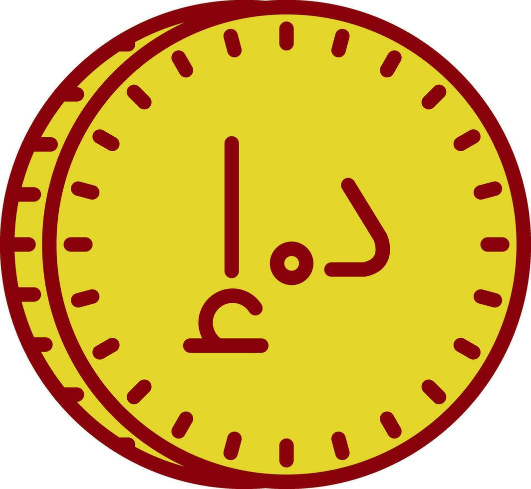 UAE Dirham Vector Icon Design