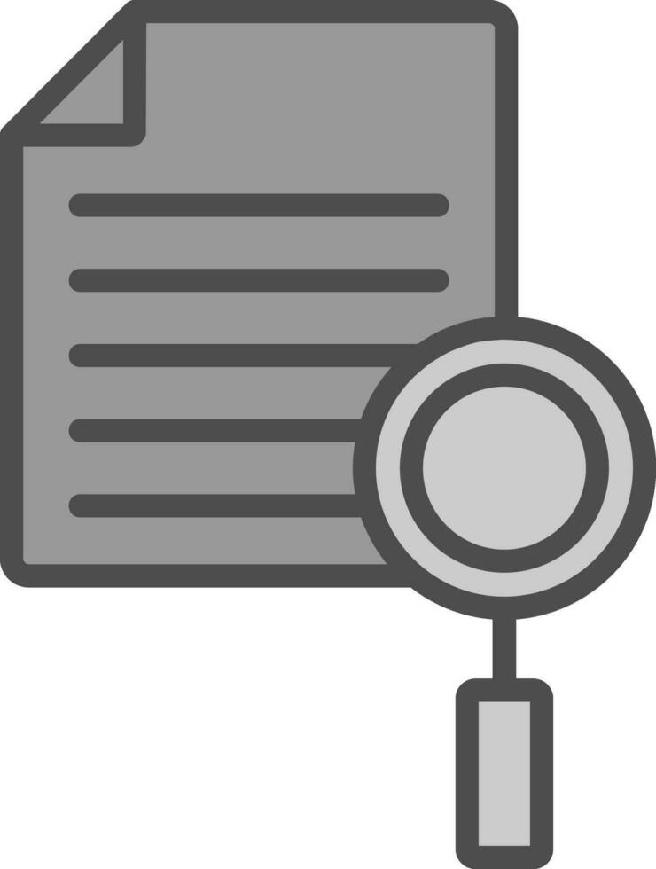 Case Study Vector Icon Design