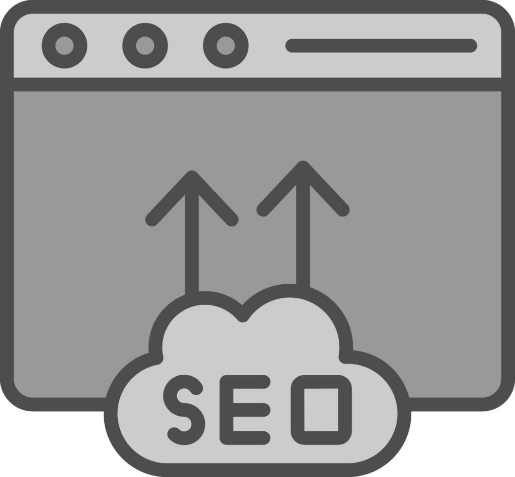 diseño de icono de vector de seo