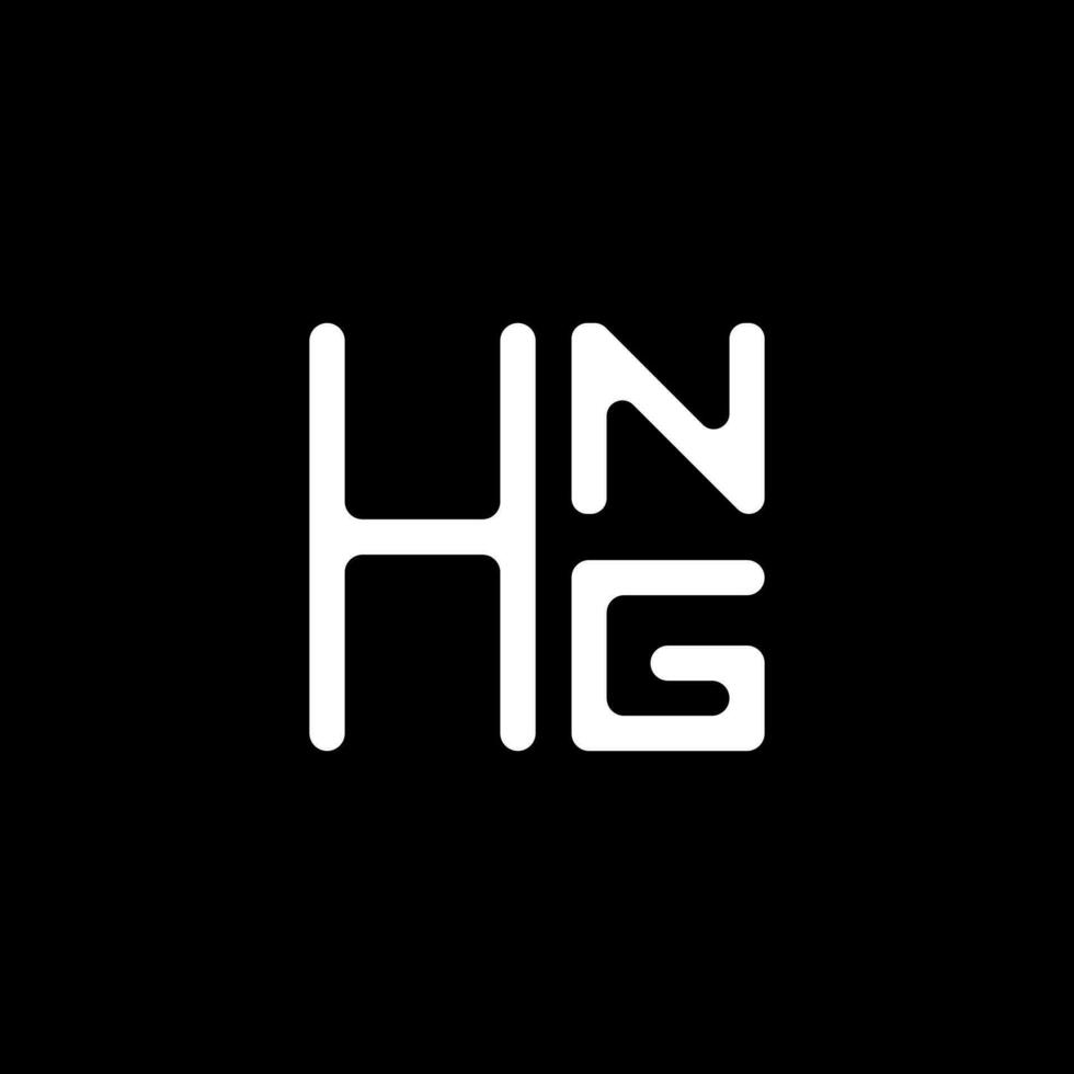 HNG letter logo vector design, HNG simple and modern logo. HNG luxurious alphabet design