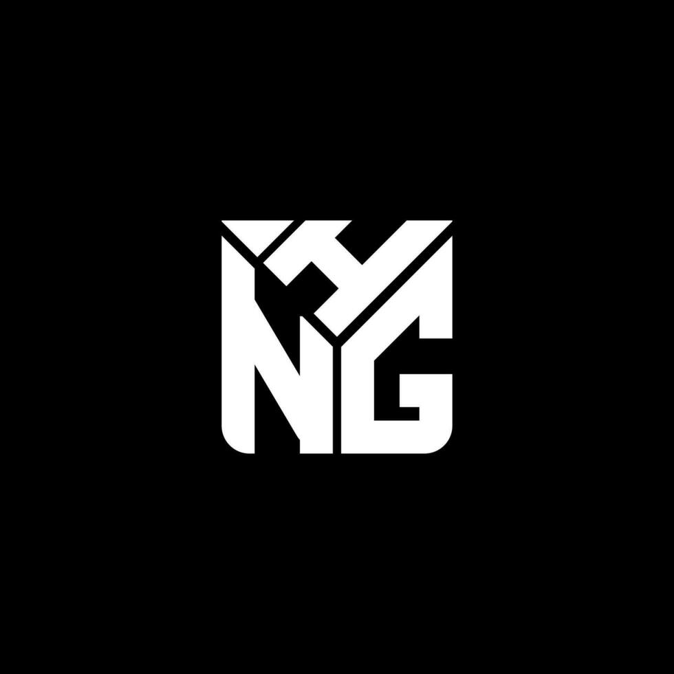 HNG letter logo vector design, HNG simple and modern logo. HNG luxurious alphabet design