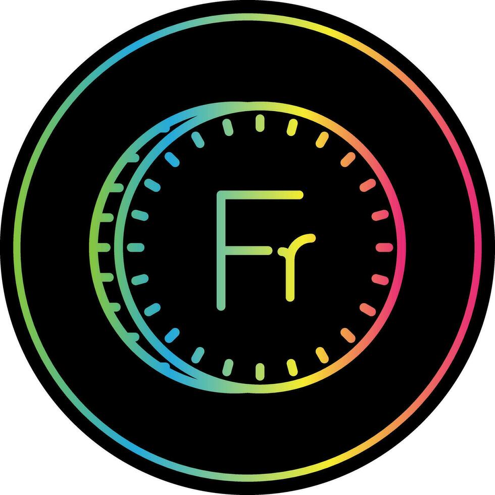 Franc Vector Icon Design