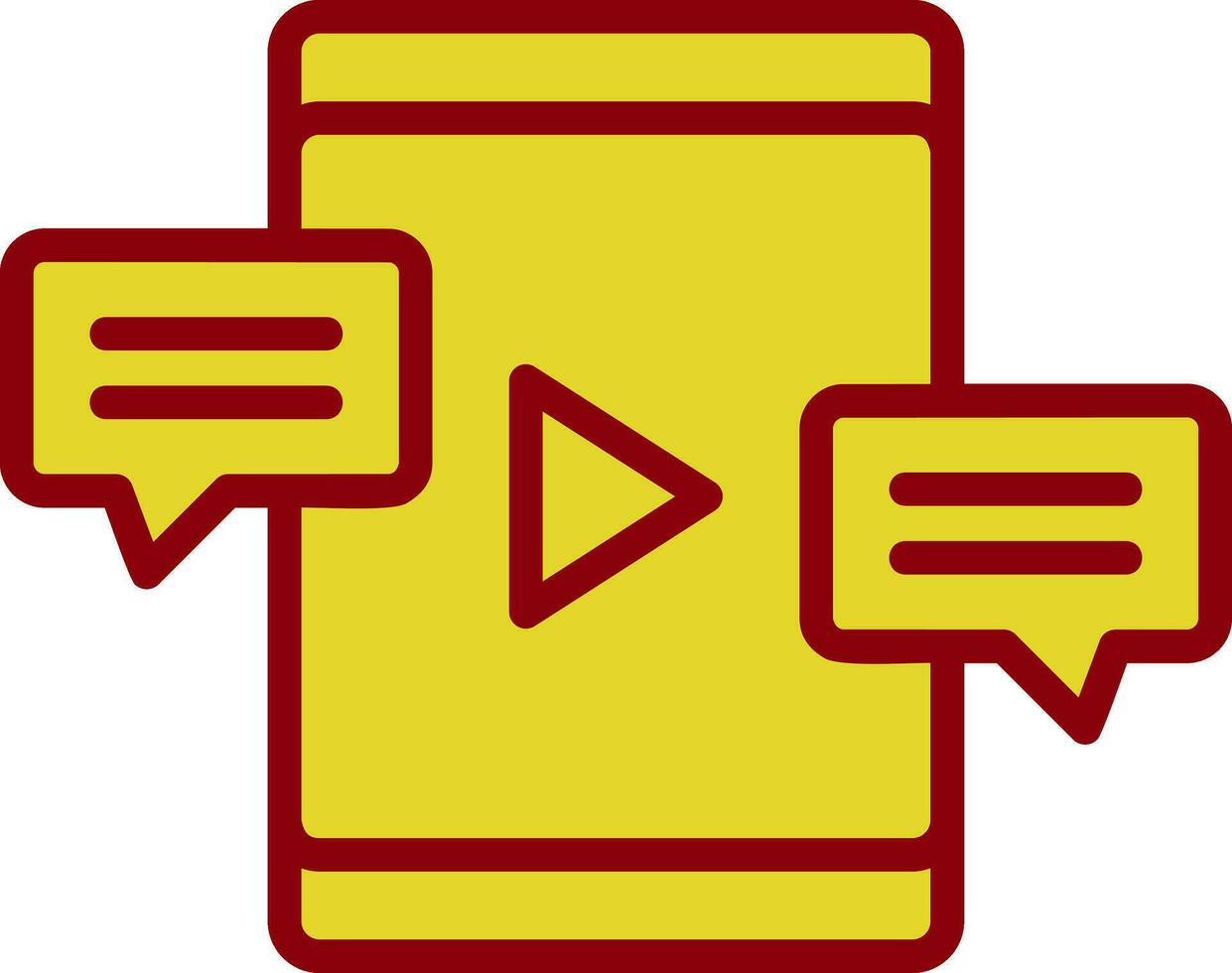 Comment Vector Icon Design