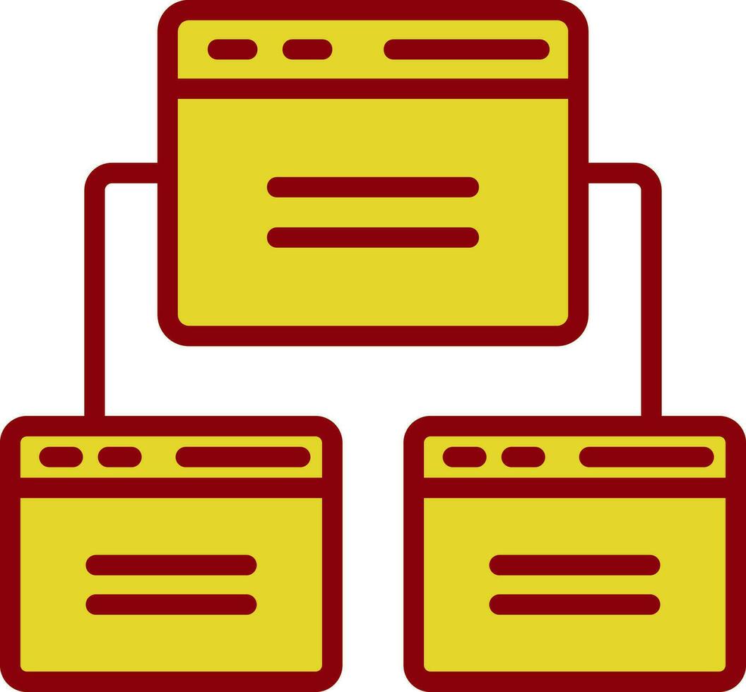 Backlink Vector Icon Design