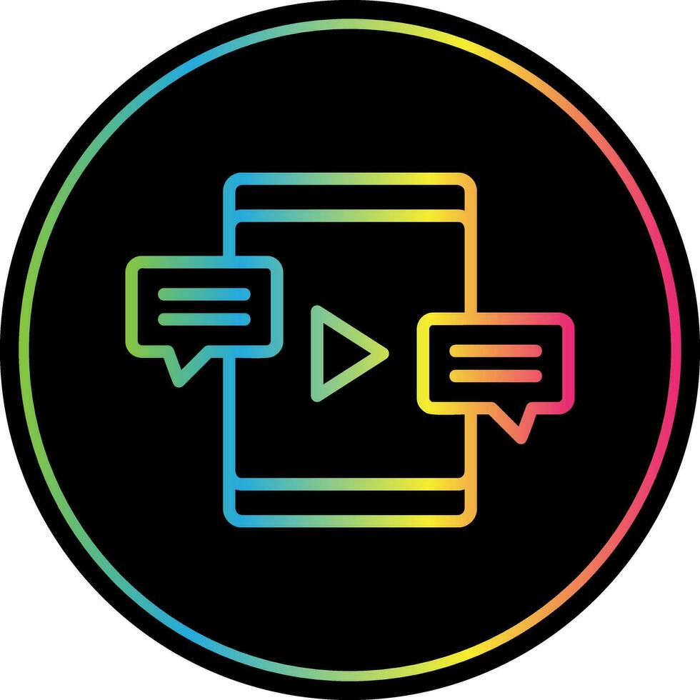 Comment Vector Icon Design
