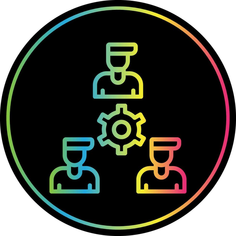 Collaboration Vector Icon Design