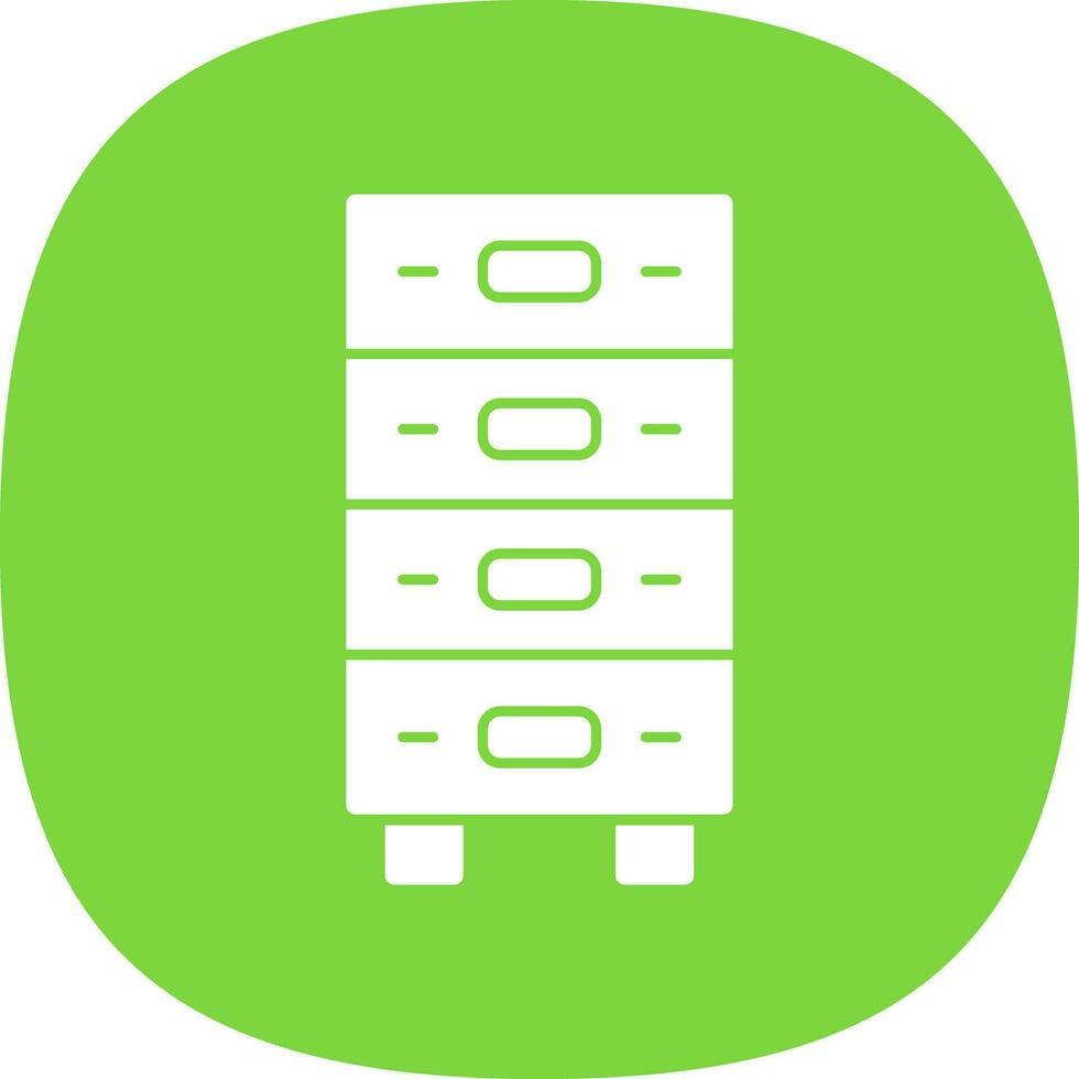Drawer Vector Icon Design
