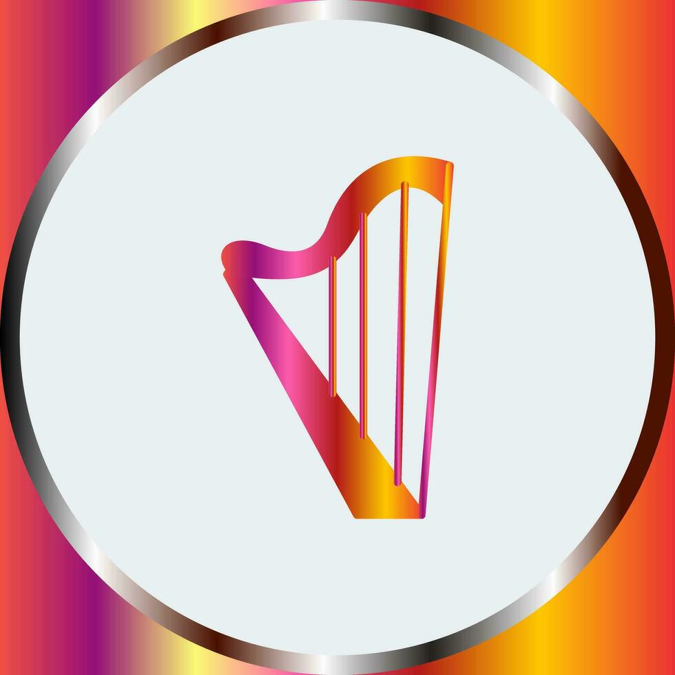 Harp Vector Icon