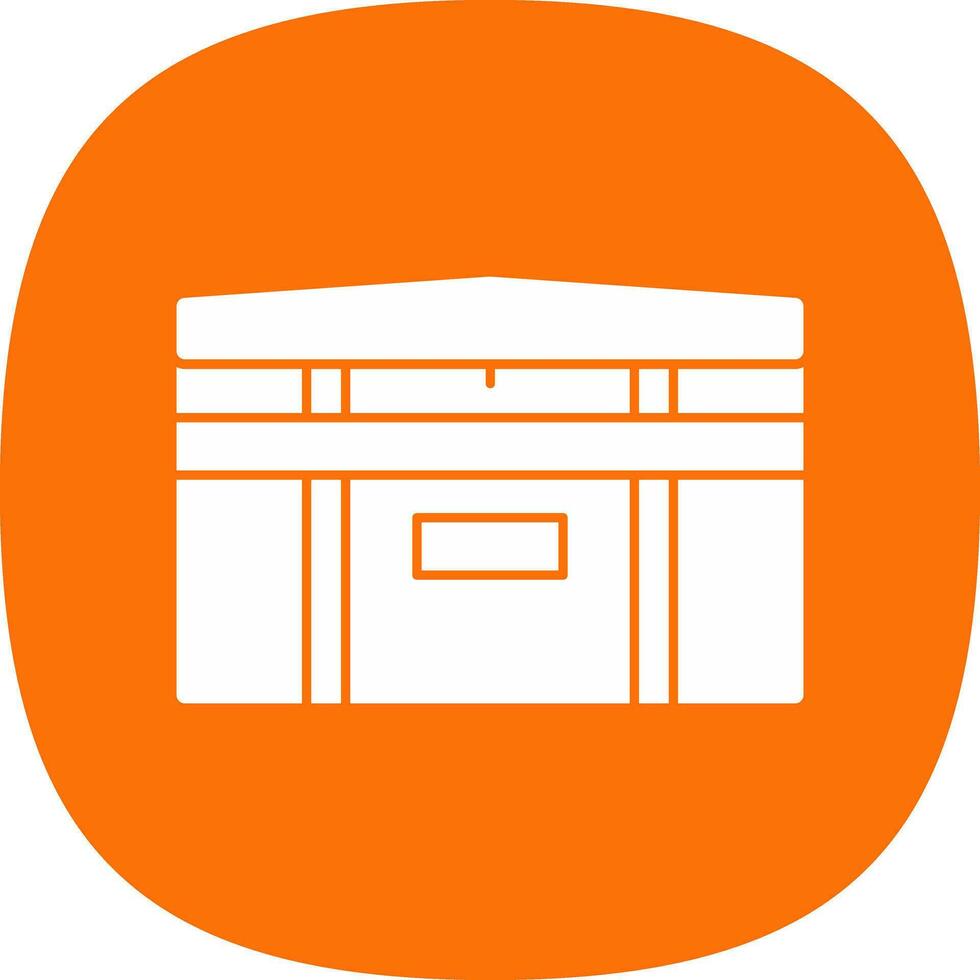 Trunk Vector Icon Design