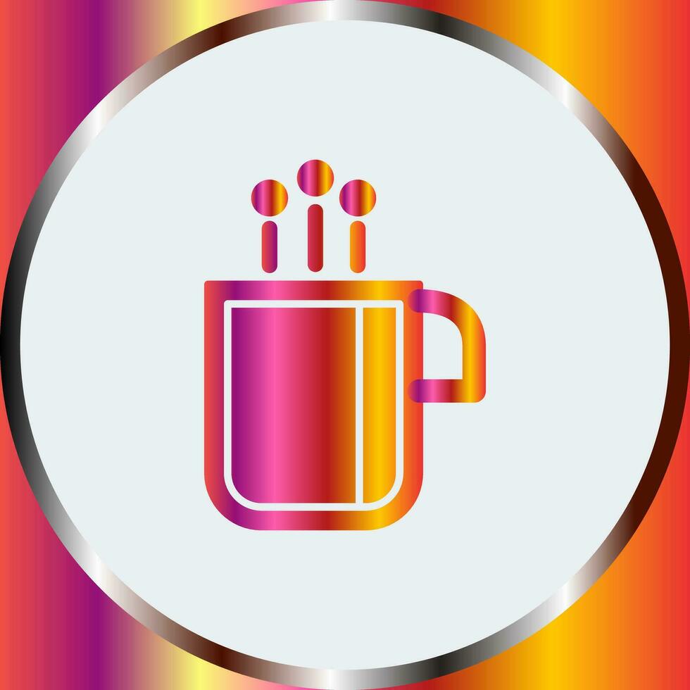 icono de vector de taza