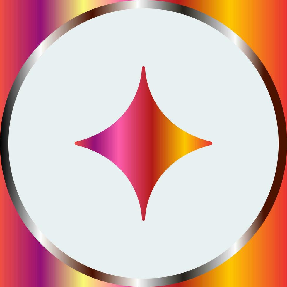 Unique Diamond Vector Icon