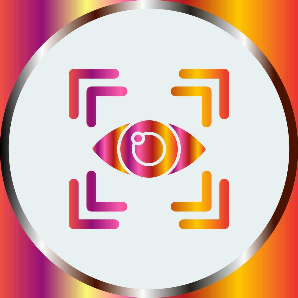 Eye Scan Vector Icon