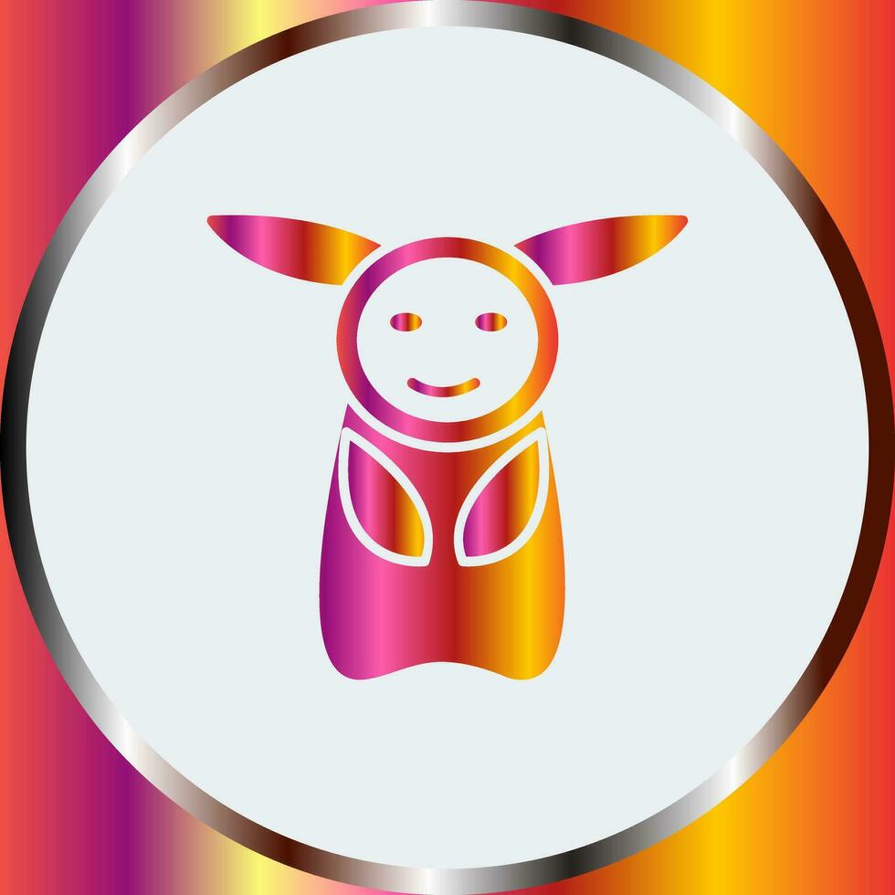 Unique Game Character Vector Icon