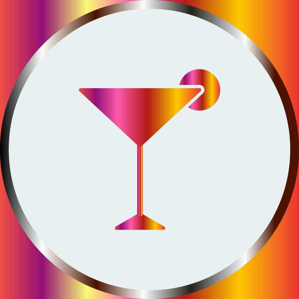 Unique Cosmopolitan Vector Icon