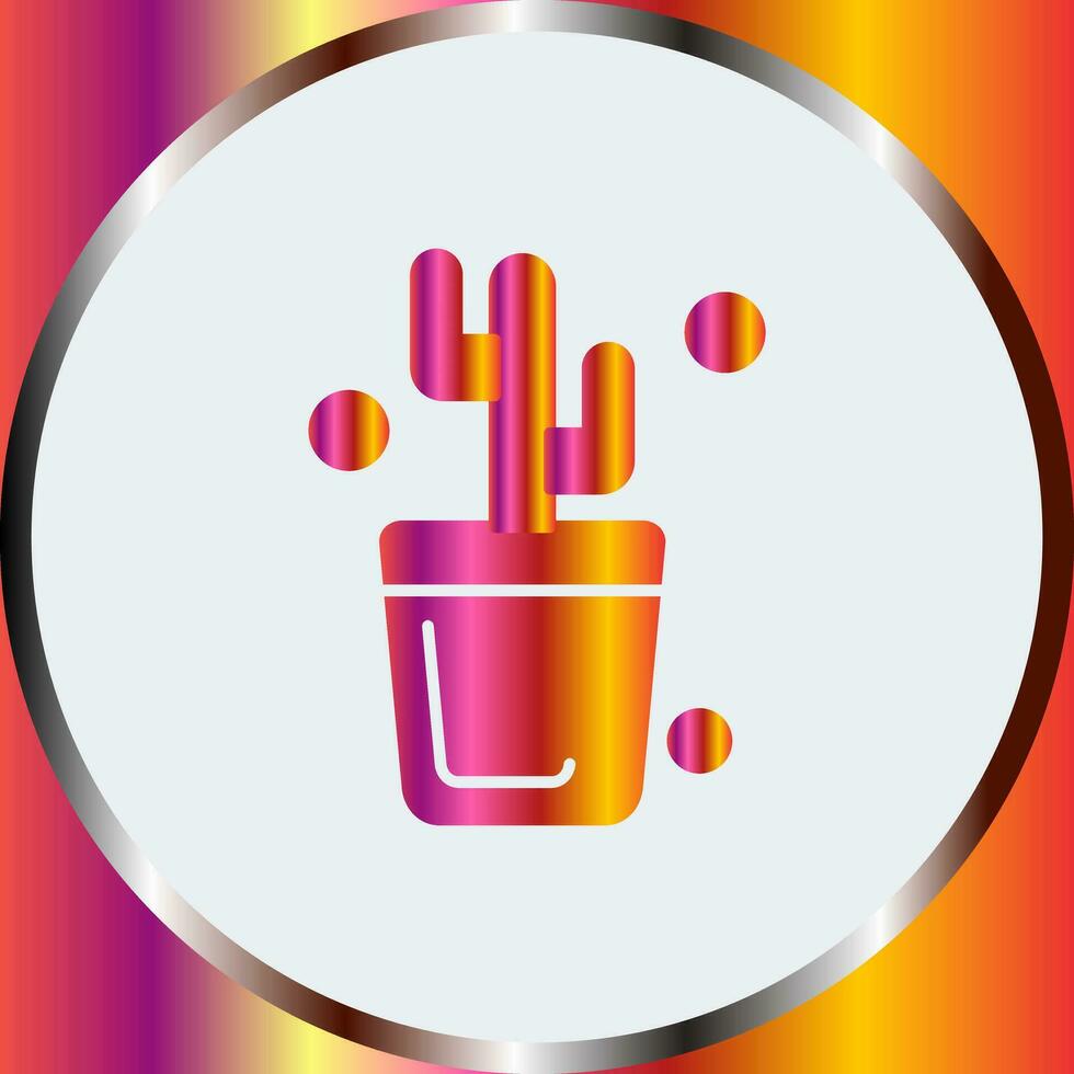 icono de vector de cactus