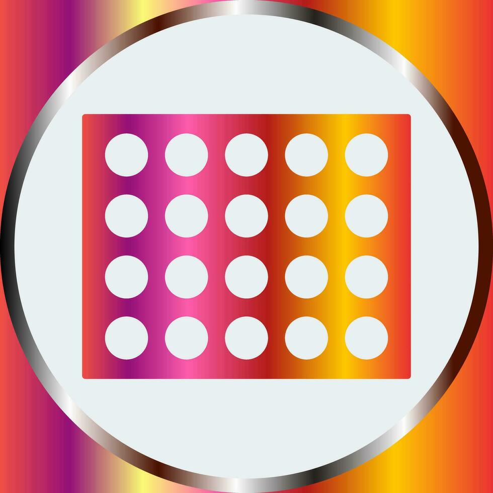 Colored Palette Vector Icon