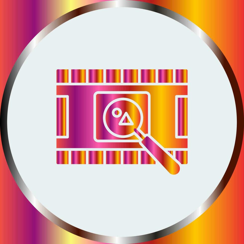 Unique Find Picture Vector Icon