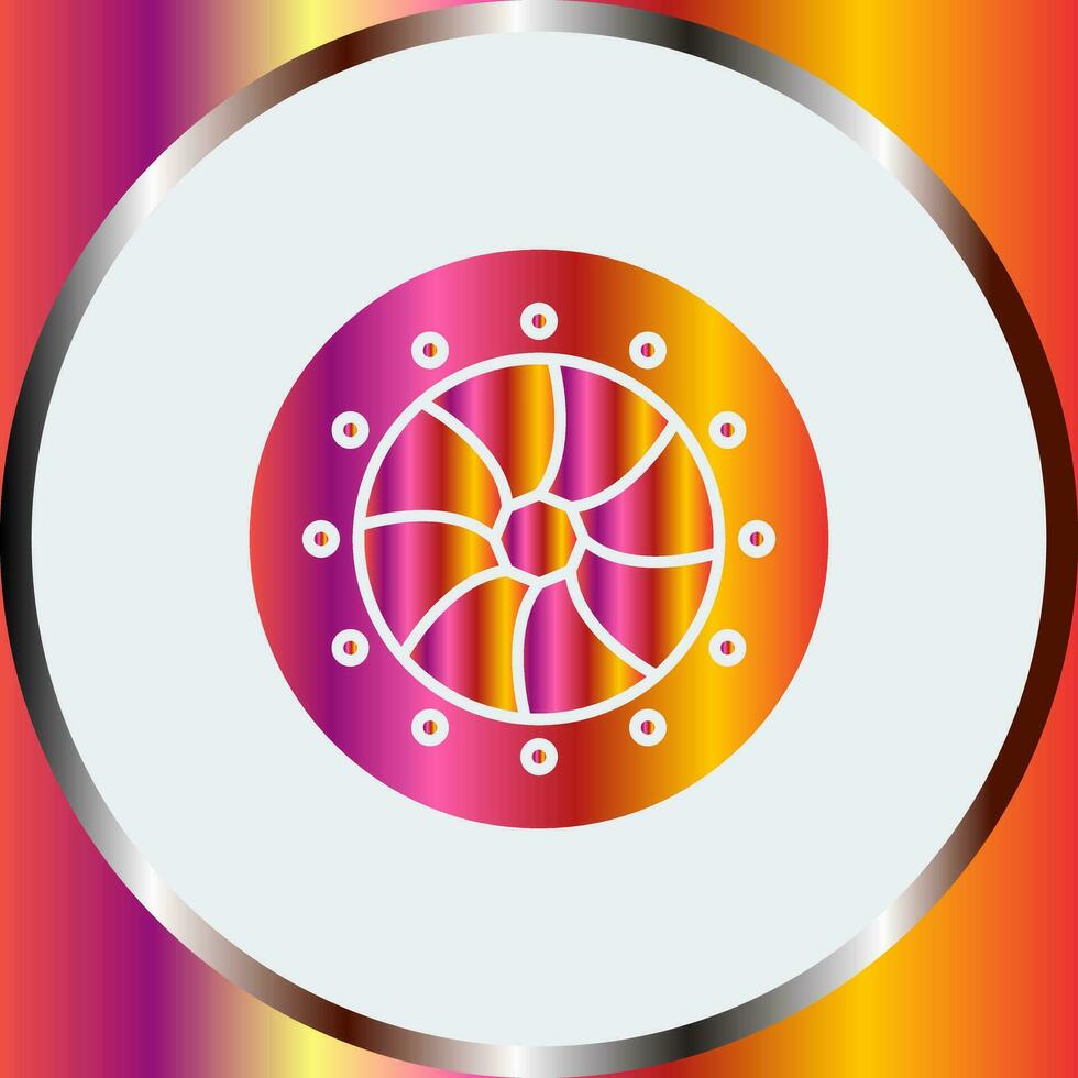 Unique Optical Diaphram Vector Icon