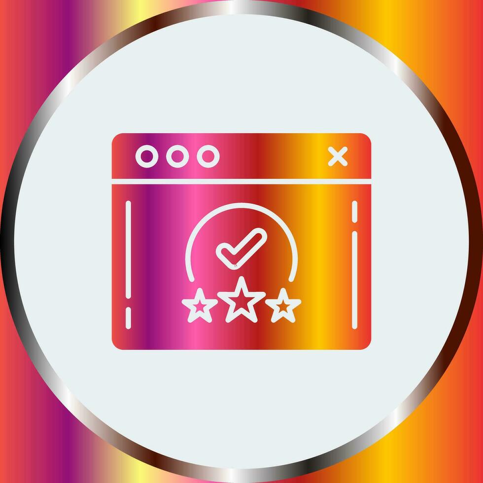 Rating Vector Icon