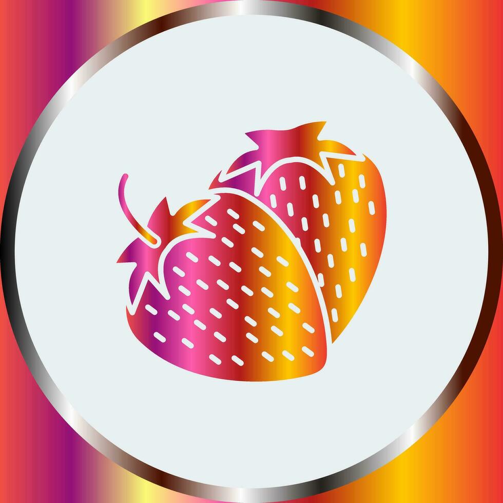 Strawberry Vector Icon