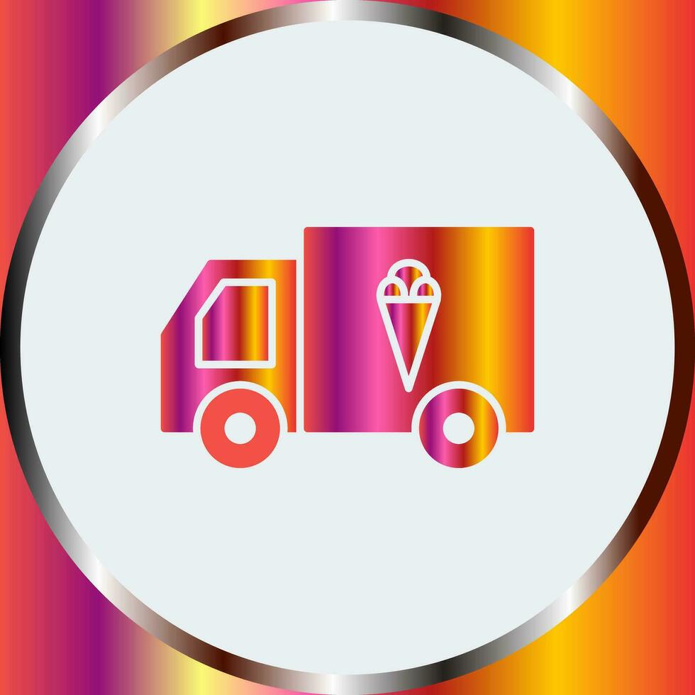 Icecream Van Vector Icon