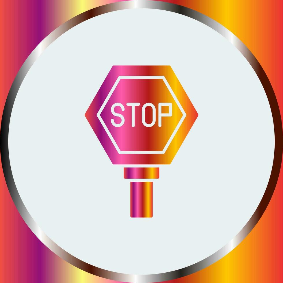 Stop Sign Vector Icon