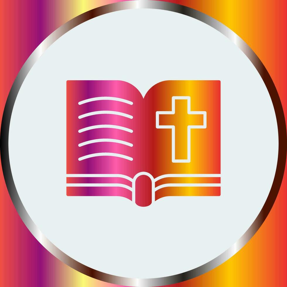 icono de vector de biblia