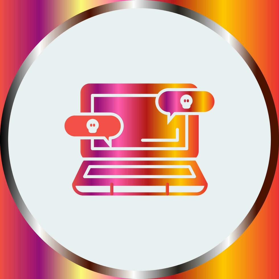 Infected Message Vector Icon