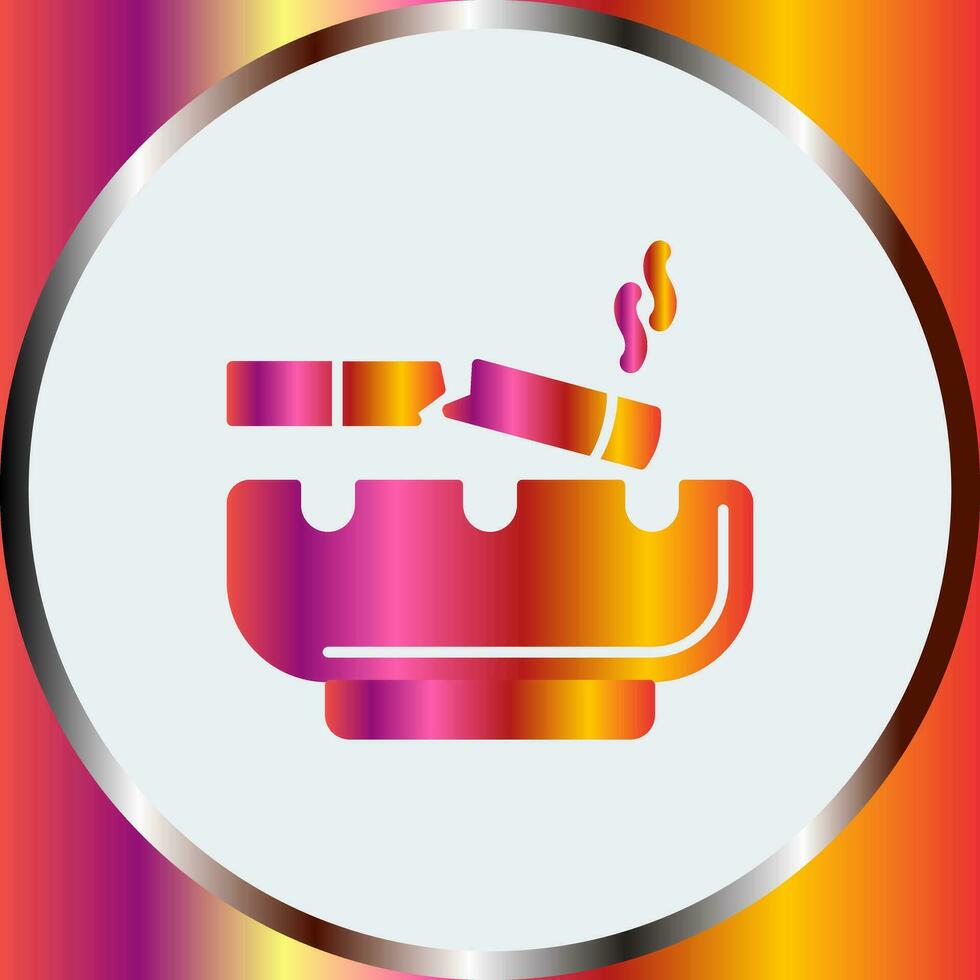 Broken Cigarette Vector Icon