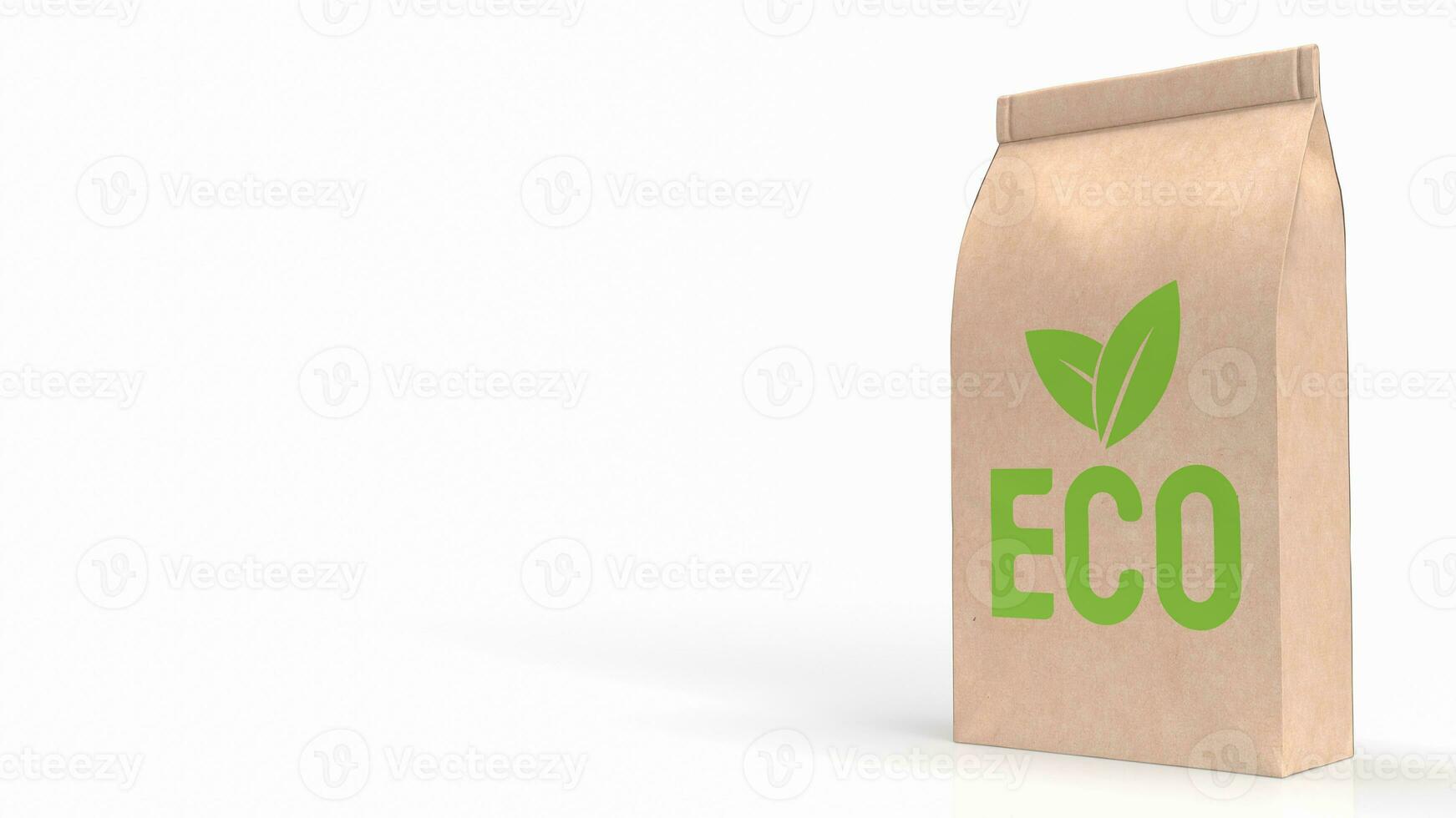 The eco product on white background 3d rendering 29358265 Stock Photo ...