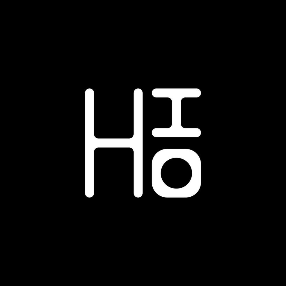 HIO letter logo vector design, HIO simple and modern logo. HIO luxurious alphabet design