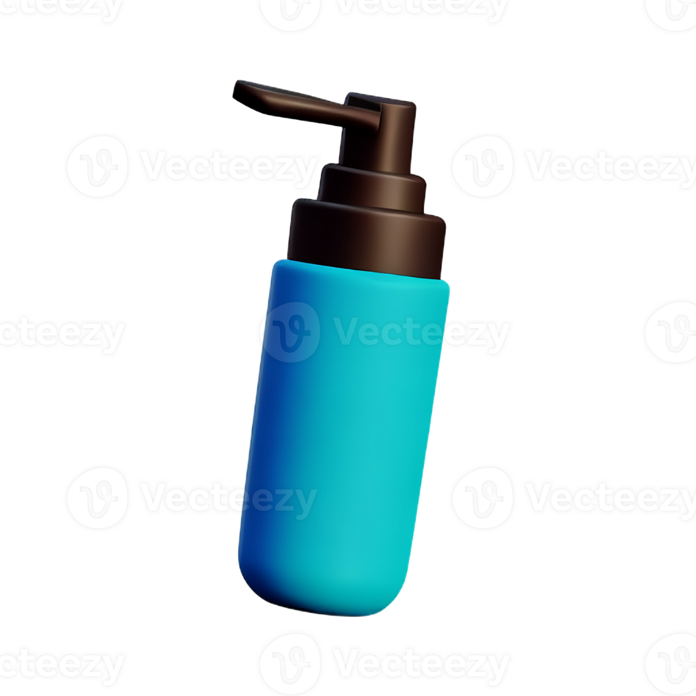 skincare 3d rendering icon illustration png