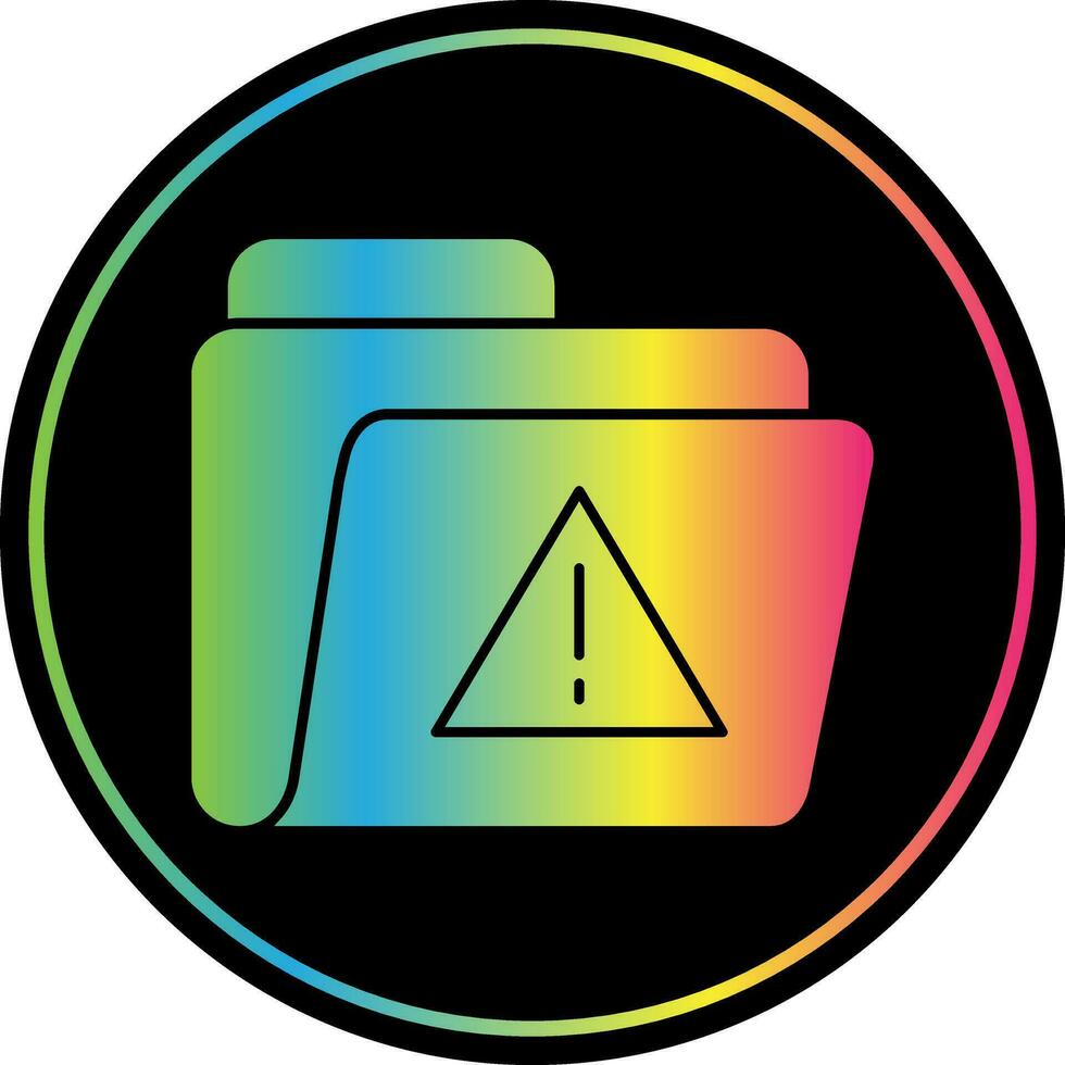 Alert Vector Icon Design