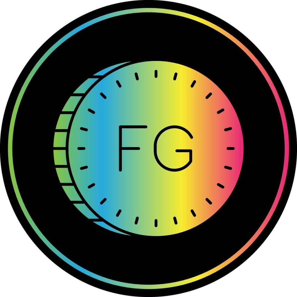 Guinean franc Vector Icon Design