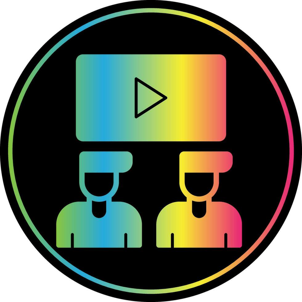Audience Vector Icon Design