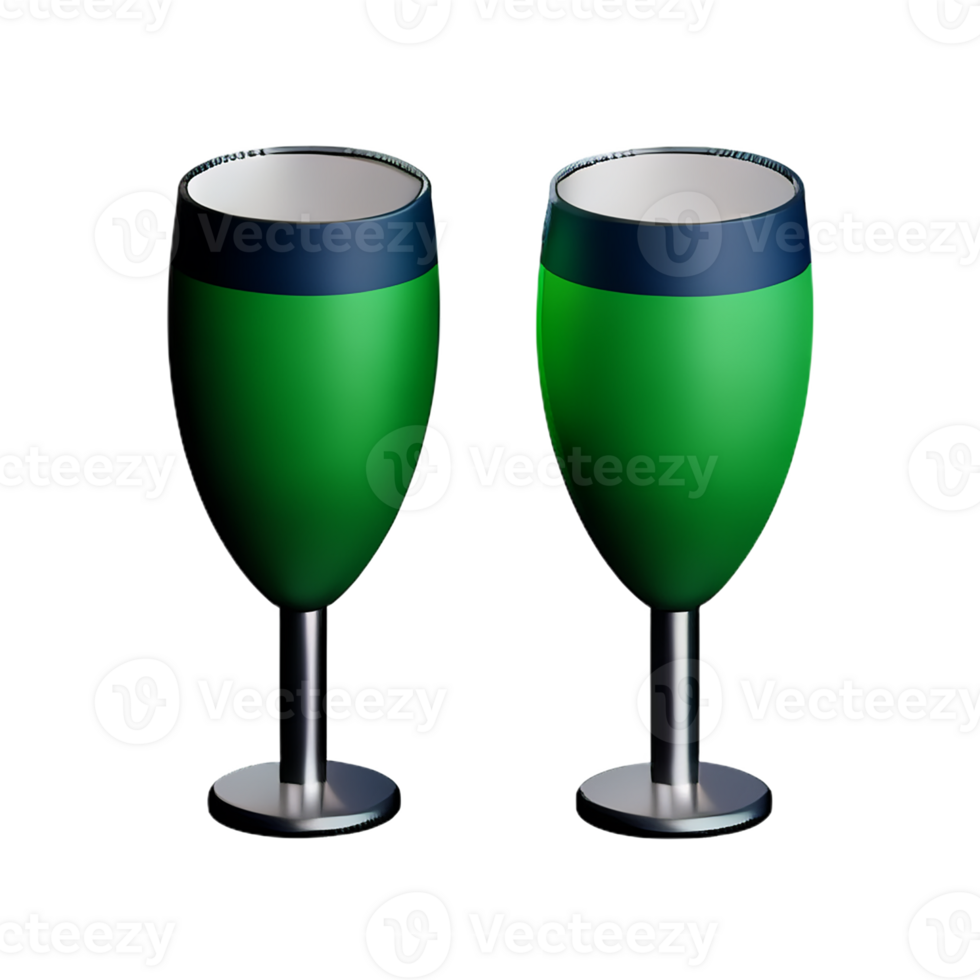 cheers 3d rendering icon illustration png