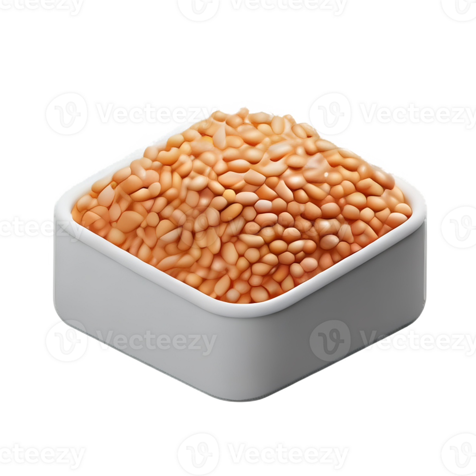 grain 3d rendering icon illustration png