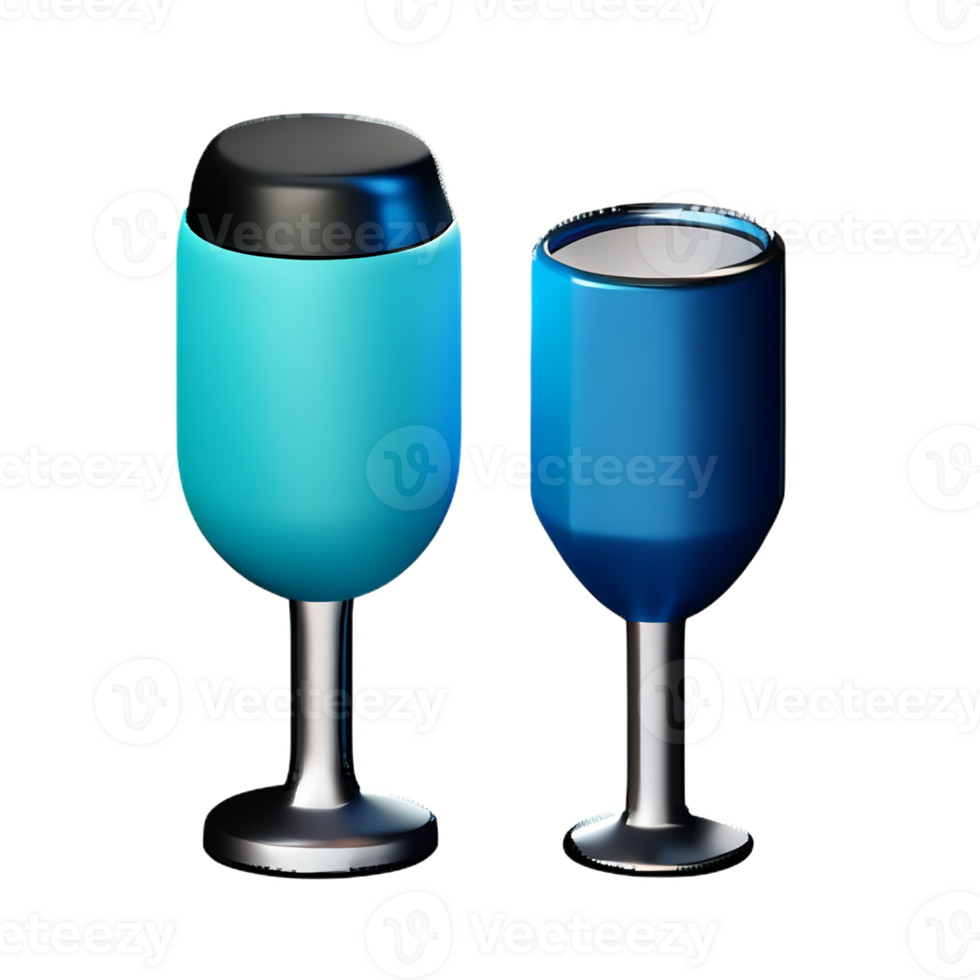 cheers 3d rendering icon illustration png