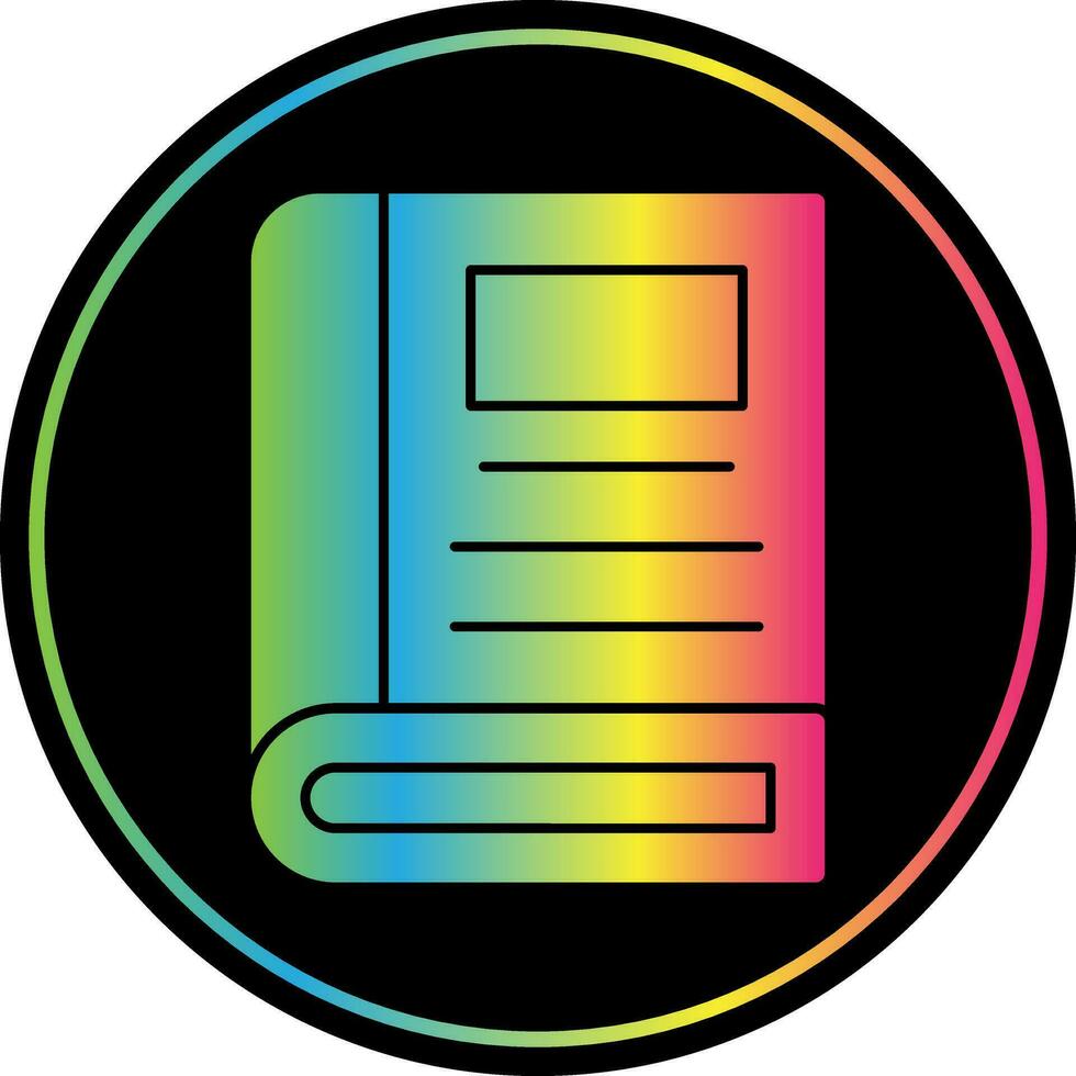 Notebook Vector Icon Design