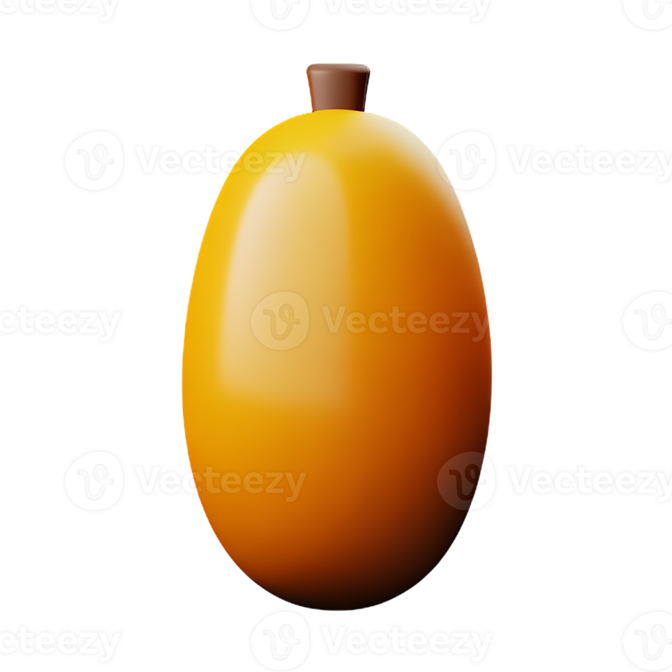 peanut 3d rendering icon illustration png