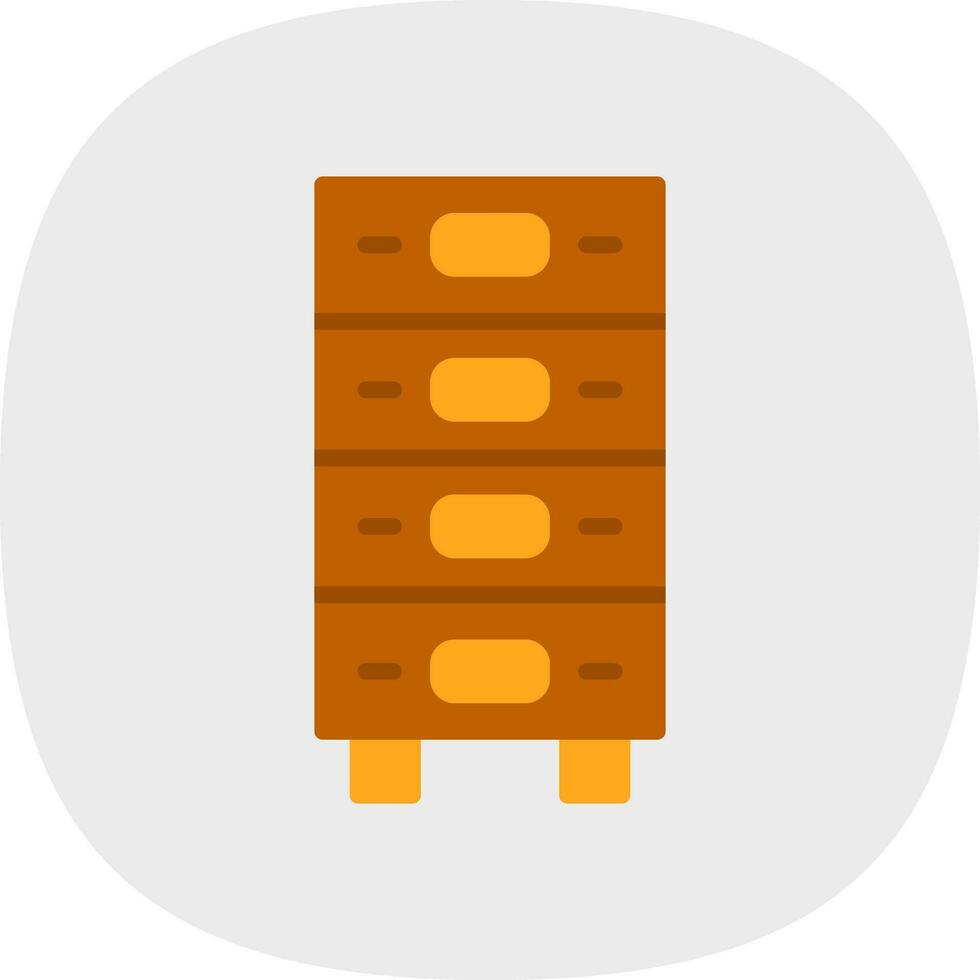 Drawer Vector Icon Design