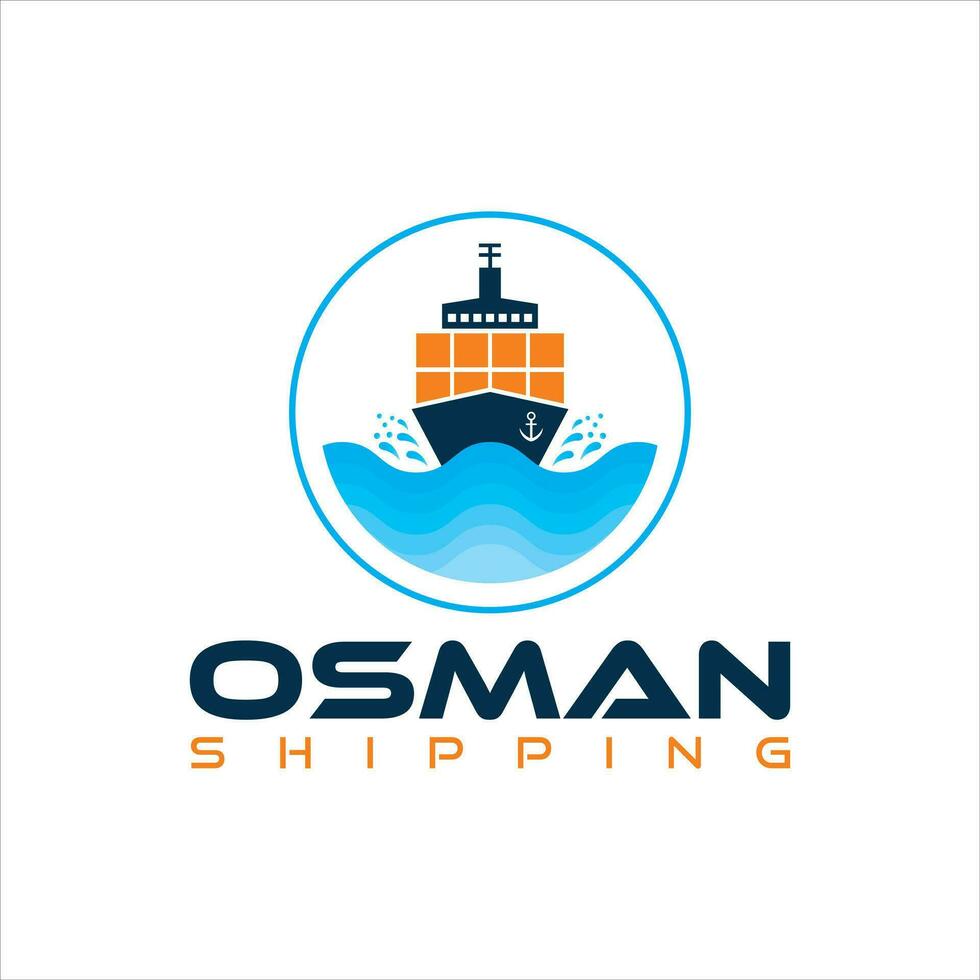 Shipment Logo Icon Vector Illustration Template